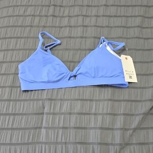 Billabong Women's Blue Bikini Top Sz M Nwt